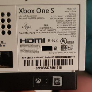 Xbox One S